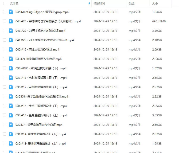 Blue Class暑班色彩商业插画全能班2023年2
