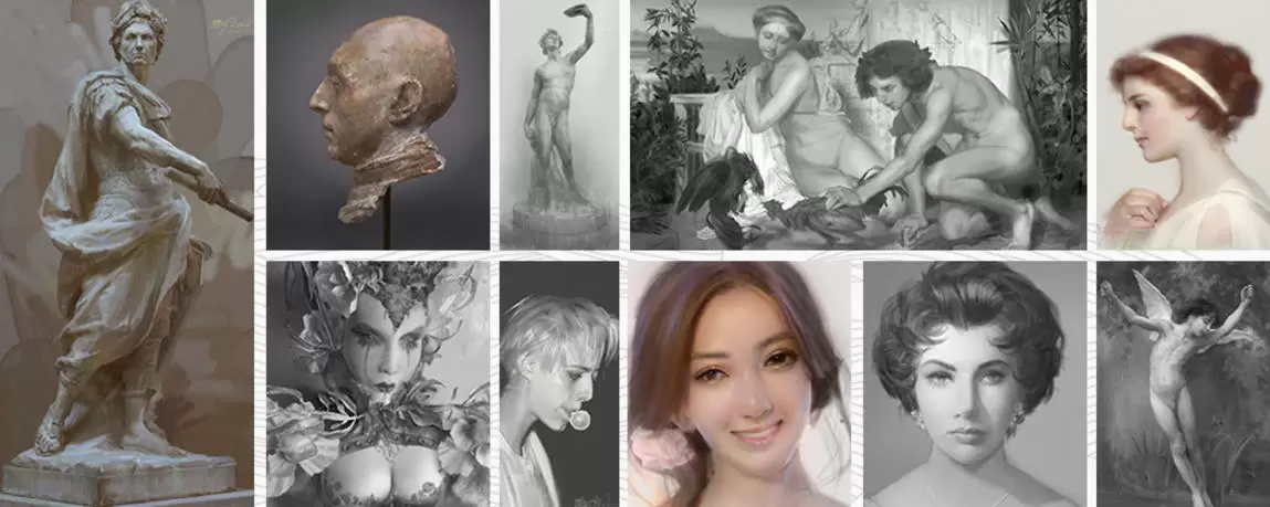 管郁生油画侠造型逻辑班第一期2019年高清画质