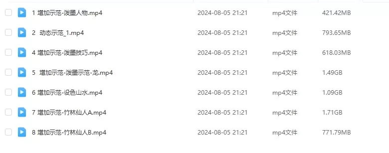 彦弛水墨班第3期不加密2021年高清画质含笔刷课件5