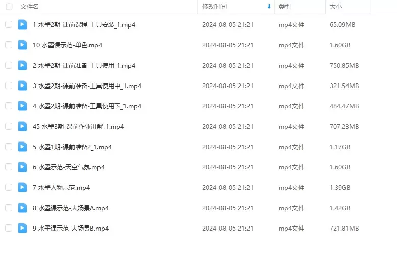 彦弛水墨班第3期不加密2021年高清画质含笔刷课件6
