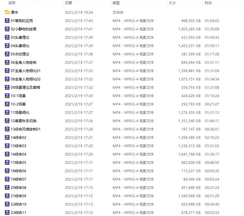 养猫画画的随随古风课4