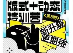 卢帅版式动态特训营第8期高清画质含大部分素材