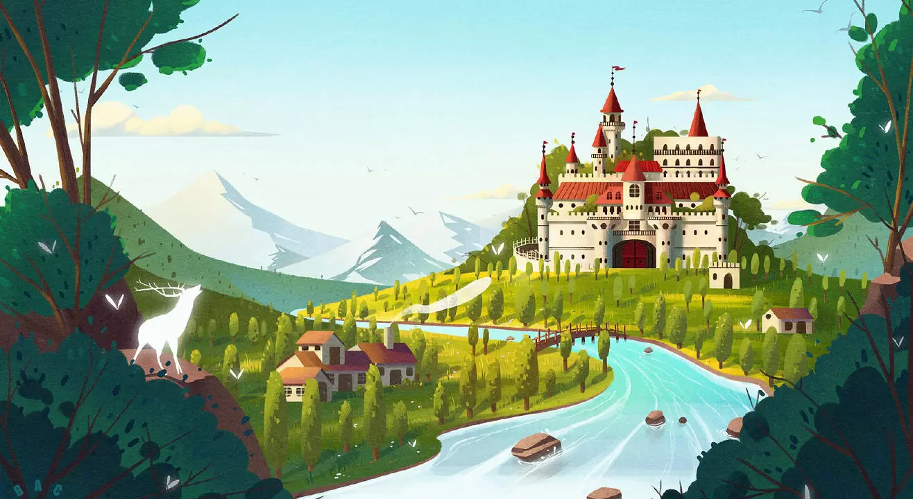 兔八叉小场景团练课2020年高清画质含笔刷