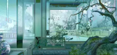 肥右嘟嘟古风场景课2023年含笔刷