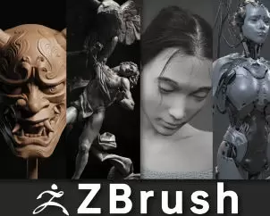 無号造型Zbrush入门到精通系列教程高清画质含笔刷