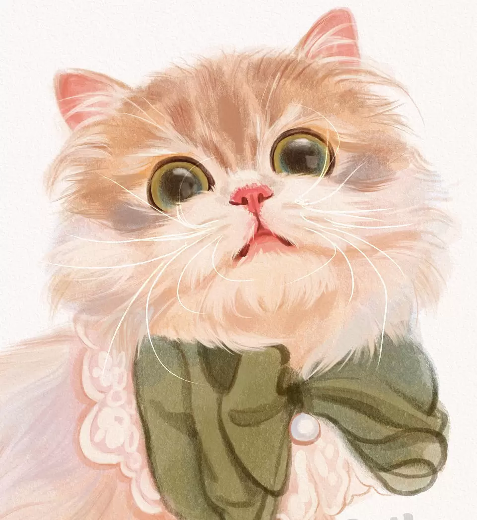 阿花水彩风少女头像团练综合班第2期2021年高清画质含笔刷