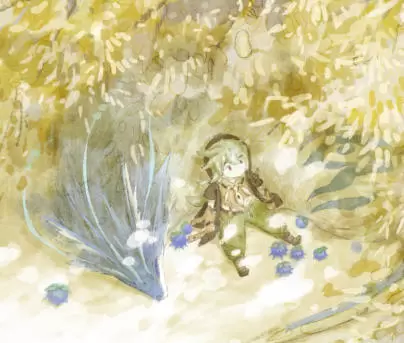 苍有关古风花卉动物水彩风插画课高清画质含笔刷素材