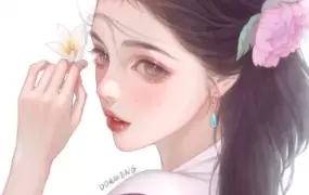 狄大萌人像上色ipad插画课第八期2022年画质还行含笔刷素材