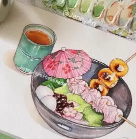 Jenny an水彩课程合集画质不错