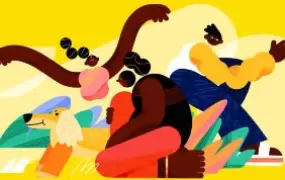 Dinlab扁平插画与思维创作营第8期2023年画质不错含素材