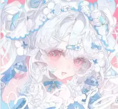 莫那春山野音清透少女头像色彩团练2024年