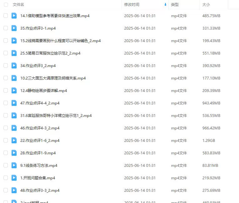 chel邱日系少女服装立绘综合团练课2025年2