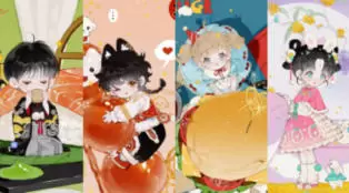 水水子美食QQ人插画团练课第5期2025年