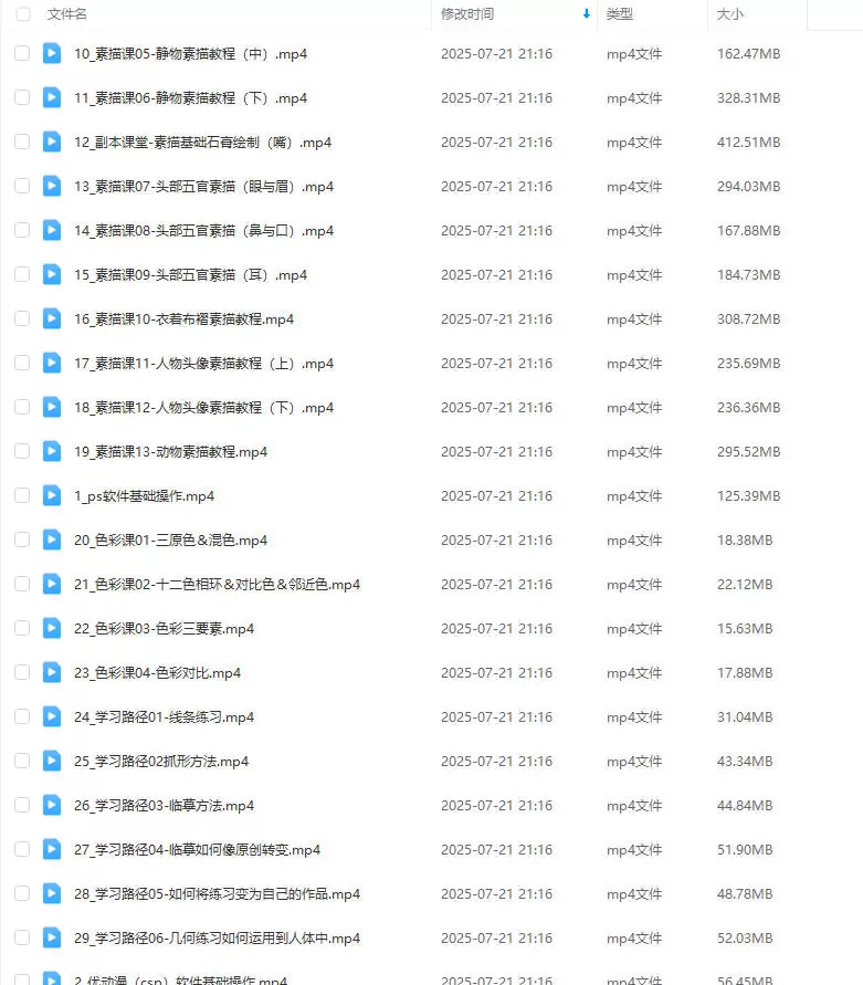 川外小瓜瓜水墨美型角色头像团练课第1期2025年3