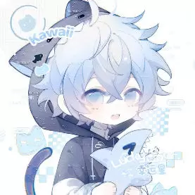 朵鱼清透日系少年头像团练2025年高清画质含课件笔刷