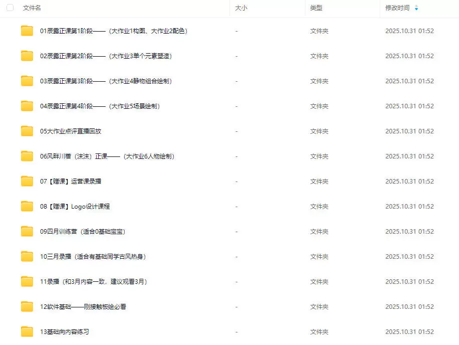 辰露古风商业插画第12期系统班进阶2024年2