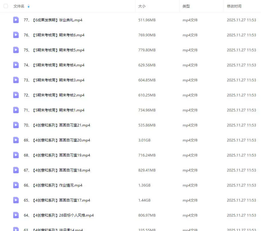 鲸字号韩白白插画基础A1系统训练营春季班2024年2